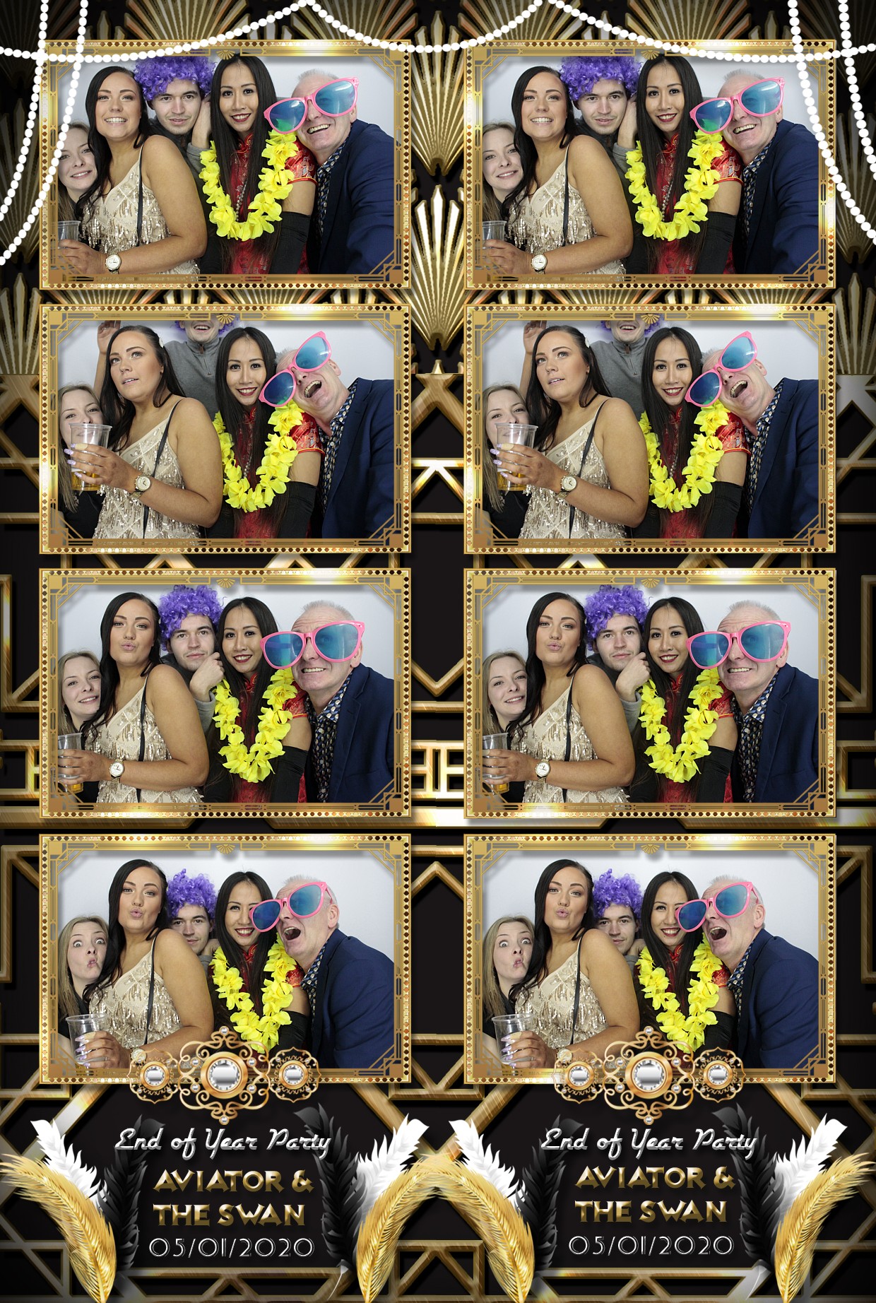 End of Year Party – Aviator  | View more photos from the event at gallery.myphotoboothexperience.co.uk/u/MyPhotoBoothExperienceLtd/End-of-Year-Party-–-Aviator